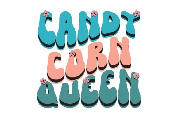 Candy Corn Queen Retro Halloween Svg Review