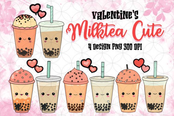 Cute Bubble Tea Valentine Sublimation Review