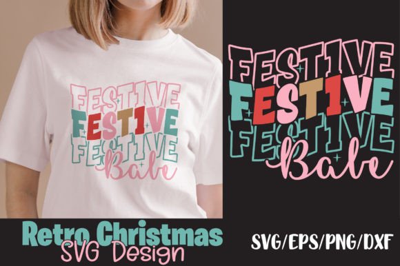Festive Babe Retro Christmas Svg Review
