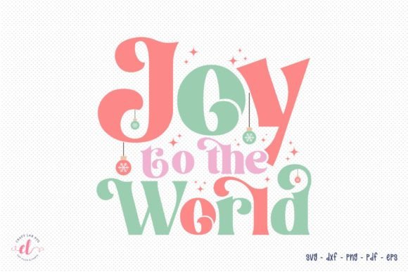 Joy to the World - Retro Christmas SVG Review