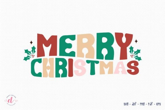 Merry Christmas, Retro Christmas SVG Review