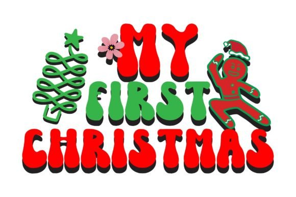 My First Christmas Retro Svg Review