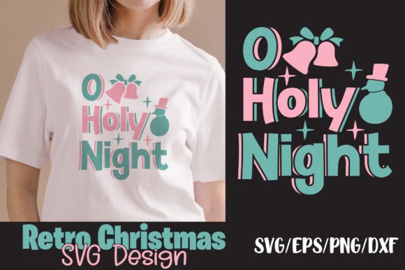 O Holy Night Retro Christmas Svg Review