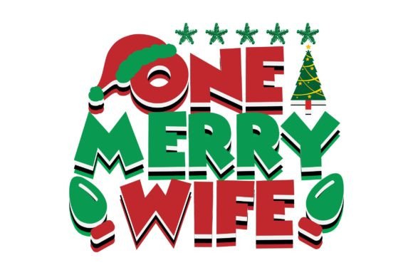 One Merry Wife Retro Christmas Svg: A Designer's Review