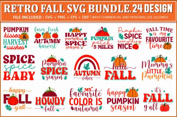 Real Review: Retro Fall SVG Bundle for Embroidery