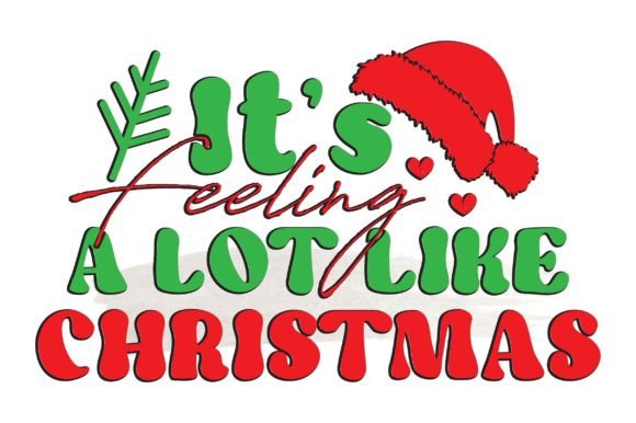 Retro Christmas Svg DesignIts Feeling a