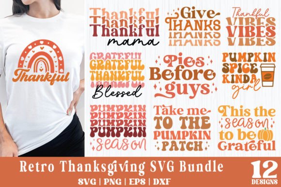 Retro Thanksgiving SVG Design Bundle Review