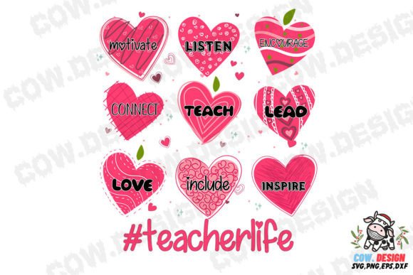 Teacher Life Valentine Heart Sublimation Review